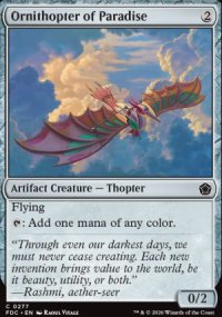 Ornithopter of Paradise - Foundations: Commander