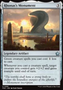 Rhonas's Monument - Foundations: Commander