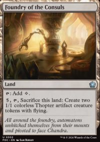 Foundry of the Consuls - Foundations: Commander