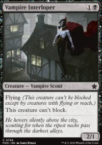 Vampire Interloper - Foundations