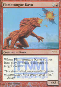 Flametongue Kavu - FNM Promos