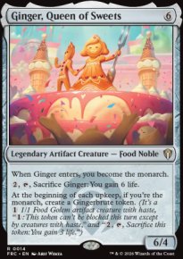 Ginger, Queen of Sweets 1 - Reality Fracture Commander Decks