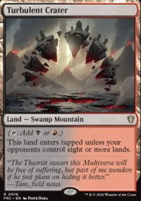 Turbulent Crater - Reality Fracture Commander Decks