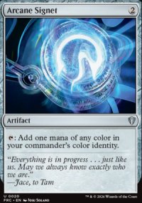 Arcane Signet - Reality Fracture Commander Decks