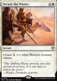 Secure the Wastes - Reality Fracture Commander Decks
