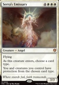 Serra's Emissary - Reality Fracture Commander Decks