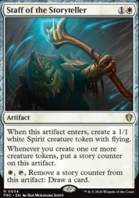 Staff of the Storyteller - Reality Fracture Commander Decks