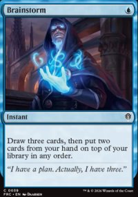 Brainstorm - Reality Fracture Commander Decks