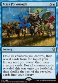 Mass Polymorph - Reality Fracture Commander Decks