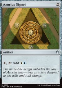 Azorius Signet - Reality Fracture Commander Decks