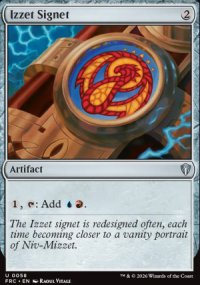 Izzet Signet - Reality Fracture Commander Decks