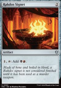 Rakdos Signet - Reality Fracture Commander Decks
