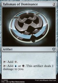 Talisman of Dominance - Reality Fracture Commander Decks