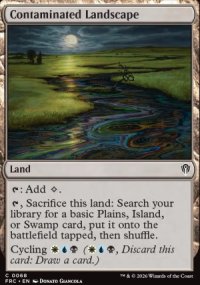 Contaminated Landscape - Reality Fracture Commander Decks