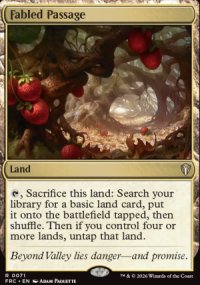 Fabled Passage - Reality Fracture Commander Decks