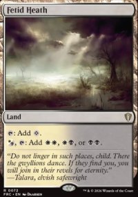 Fetid Heath - Reality Fracture Commander Decks