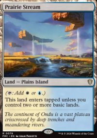 Prairie Stream - Reality Fracture Commander Decks