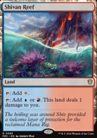 Shivan Reef - Reality Fracture Commander Decks