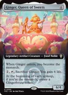 Ginger, Queen of Sweets 2 - Reality Fracture Commander Decks