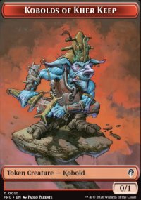 Kobolds of Kher Keep Token - Reality Fracture Commander Decks