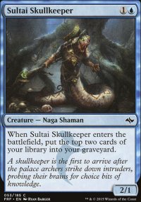 Sultai Skullkeeper - Fate Reforged