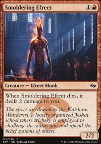 Smoldering Efreet - Fate Reforged
