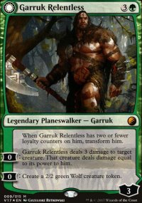Garruk Relentless - From the Vault: Transform