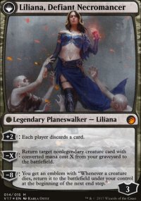 Liliana, Defiant Necromancer - From the Vault: Transform