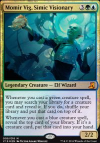 Momir Vig, Simic Visionary - From the Vault : Lore