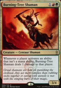 Burning-Tree Shaman - Ravnica Allegiance - Guild Kits