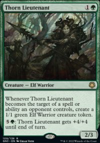 Thorn Lieutenant - Game Night free-for-all