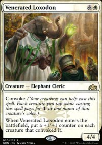Venerated Loxodon - Guilds of Ravnica