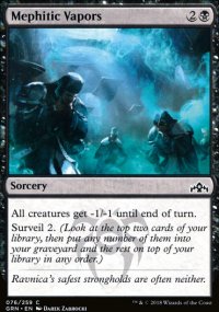 Mephitic Vapors - Guilds of Ravnica