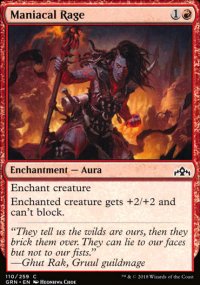 Maniacal Rage - Guilds of Ravnica