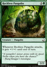Reckless Pangolin - Global Series Jiang Yanggu & Mu Yanling