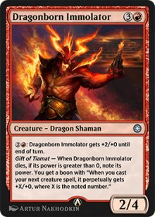 Dragonborn Immolator - Alchemy Horizons: Baldur's Gate