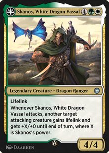 Skanos, White Dragon Vassal - Alchemy Horizons: Baldur's Gate