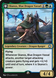 Skanos, Blue Dragon Vassal - Alchemy Horizons: Baldur's Gate
