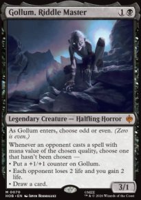 Gollum, Riddle Master - 