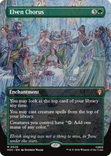 Elven Chorus 1 - The Hobbit Commander Decks