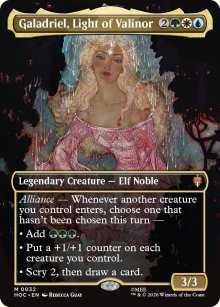 Galadriel, Light of Valinor - The Hobbit Commander Decks