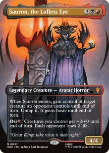 Sauron, the Lidless Eye 1 - The Hobbit Commander Decks