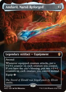 And�ril, Narsil Reforged 1 - The Hobbit Commander Decks