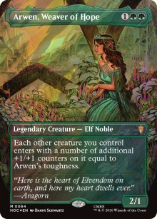 Arwen, Weaver of Hope 2 - The Hobbit Commander Decks