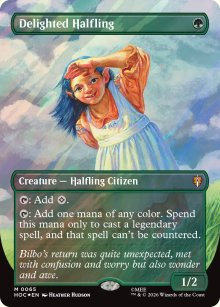 Delighted Halfling 2 - The Hobbit Commander Decks