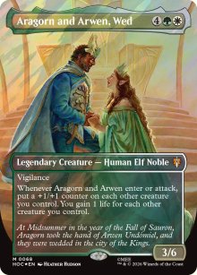 Aragorn and Arwen, Wed 2 - The Hobbit Commander Decks