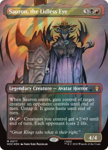 Sauron, the Lidless Eye 2 - The Hobbit Commander Decks