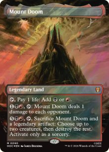 Mount Doom 2 - The Hobbit Commander Decks