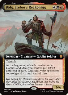 Bolg, Erebor's Reckoning - The Hobbit Commander Decks