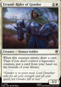 Errand-Rider of Gondor - The Hobbit Commander Decks